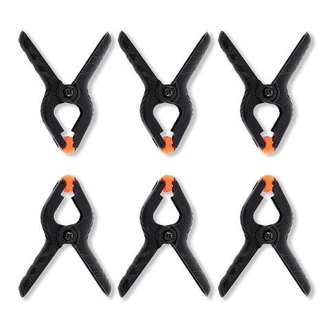 Photography Backdrop Clips Metal Body Multipurpose Heavy Spring Clamp (Set of 10)
