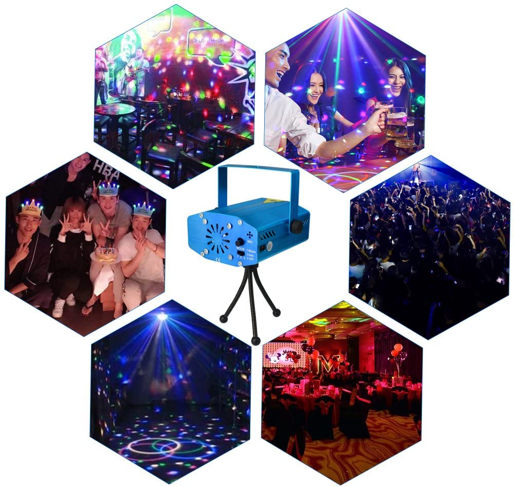 Disco Party Laser LED RGB lights
